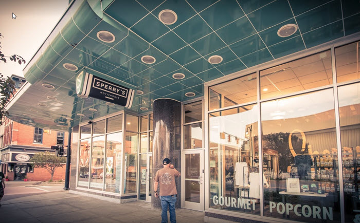 Sperrys Moviehouse Port Huron - Exterior Concession (newer photo)